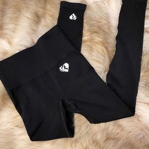 Women’s Best Power Seamless Leggings in Black  S